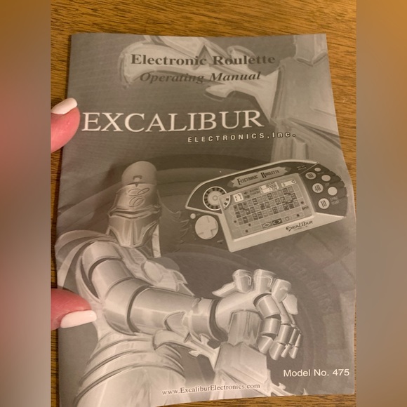 Excalibur ROULETTE Electronic Handheld Game, NIB - Picture 4 of 11